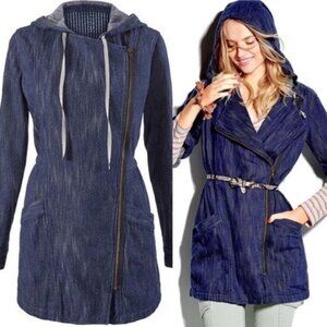 CAbi 5100 Adventure Anorak Jacket Size Large Asymmetrical Full Zip Comfy Pockets